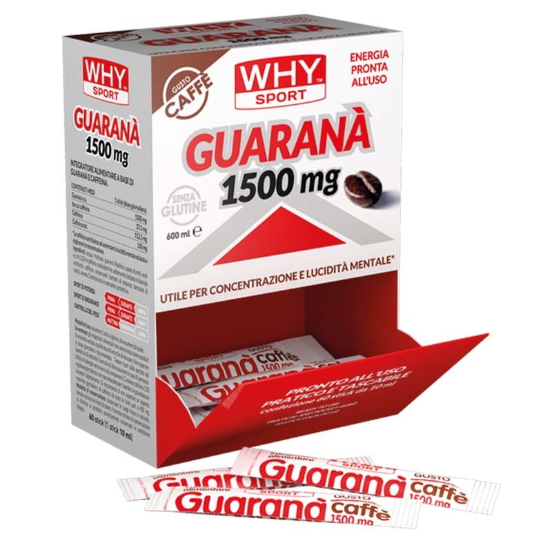 GUARANA' 1500mg - WHYsport