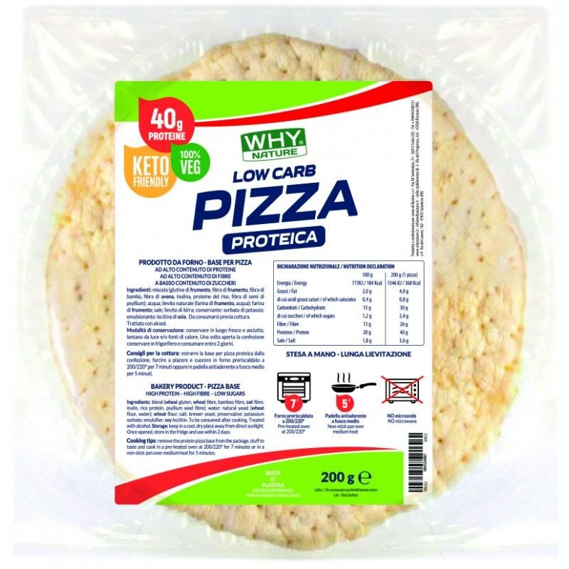 PIZZA PROTEICA 200g - WHYnature