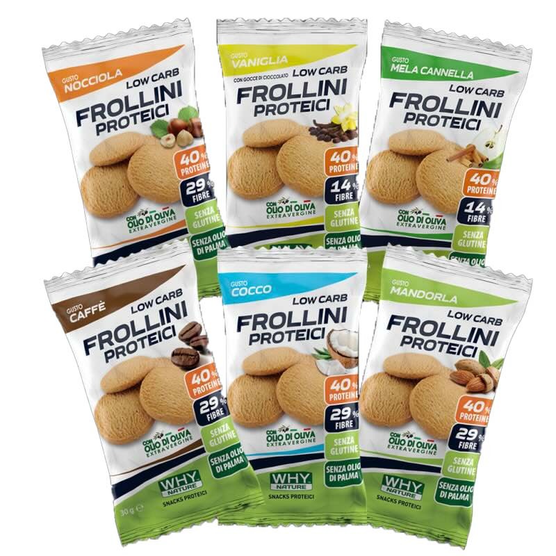 LOW CARB FROLLINI PROTEICI 30g - WHYnature