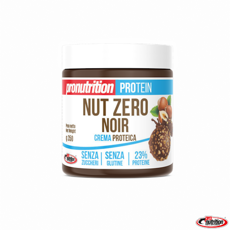 CREMA PROTEICA ZERO 350g - Pro Nutrition Nut Zero Noir