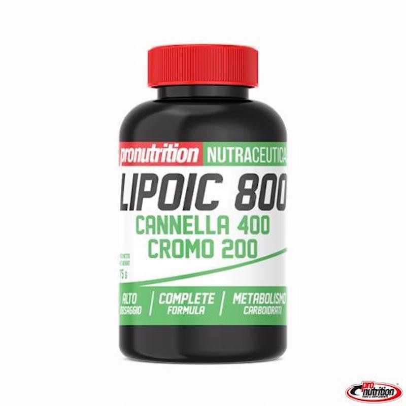 LIPOIC 800 CROMO CANNELLA 60 CPR - Pro Nutrition