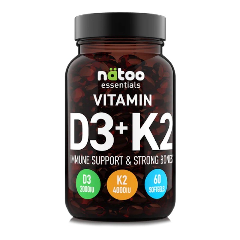 VITAMIN D3+K2 60cps - Natoo