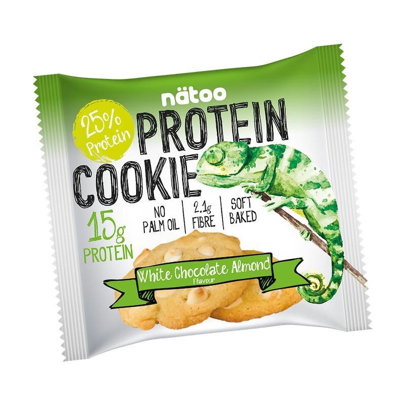 PROTEIN COOCKIES WHITE CHOCOLATE AND ALMOND 60g