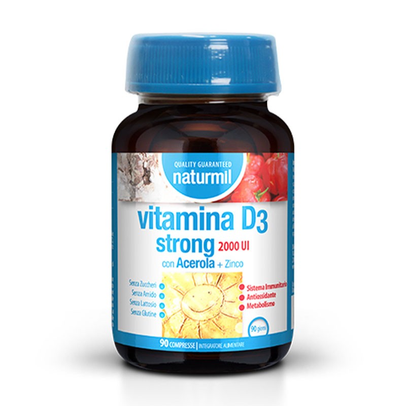 VITAMINA D3 STRONG 2000 UI - Naturmil
