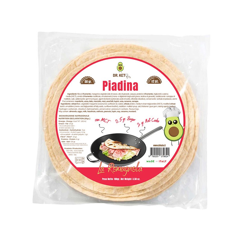 PIADINA KETO 100g - DR. Keto