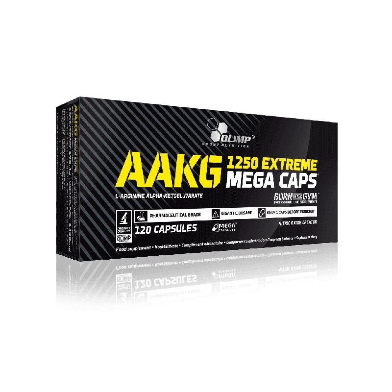 AAKG 1250 EXTREME MEGA CAPS 120cap - Olimp Sport Nutrition