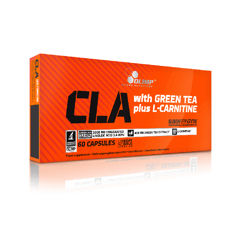 CLA WHIT GREEN TEA PLUS L - CARNITINA 60 cap - Olimp Sport Nutrition