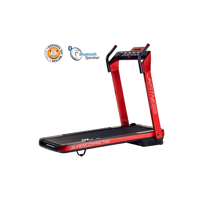 SUPERCOMPACT48 RED Tapis Roulant JK Fitness