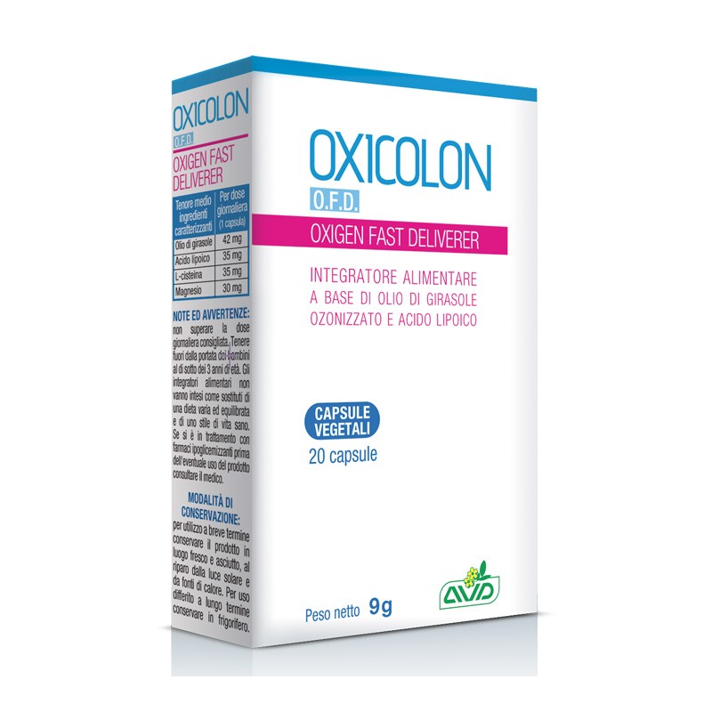 OXICOLON O F D 20caps - AVD Reform