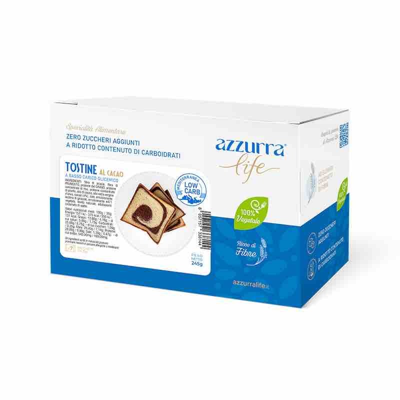 TOSTINE 210g - Azzurra Life cacao